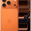 Apple iPhone 17 Pro, US Version, 256GB, eSIM, Cosmic Orange- Unlocked (Renewed)