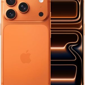 Apple iPhone 17 Pro, US Version, 256GB, eSIM, Cosmic Orange- Unlocked (Renewed)